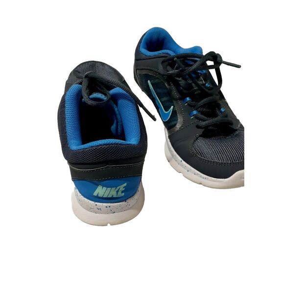 Nike Training Flex Supreme Grey & Blue Women’s 7 Tennis Shoe - Picture 4 of 6